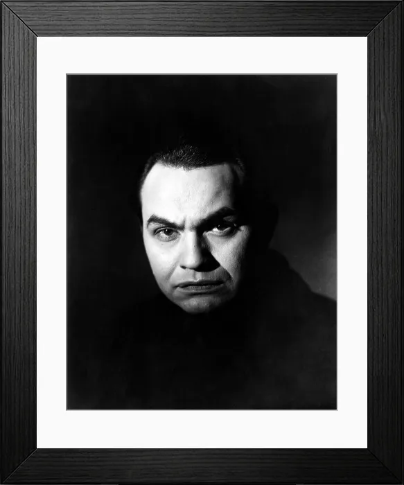 Framed Print : Edward G. Robinson, 1933 Framed Print : Edward G. Robinson, 1933