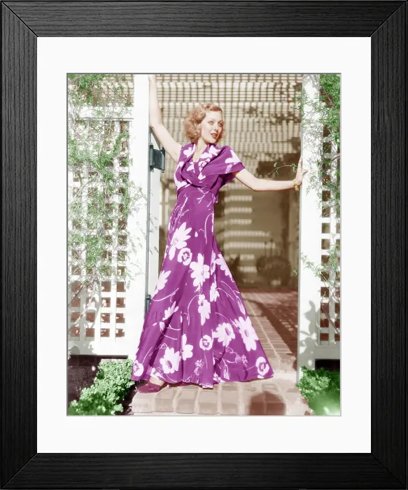 Framed Print : Loretta Young, ca, 1930s