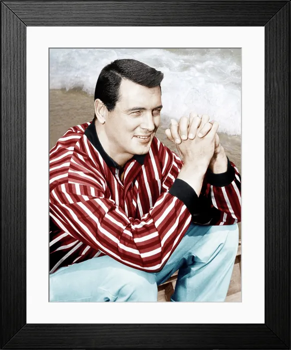 Framed Print : Rock Hudson, ca. 1956