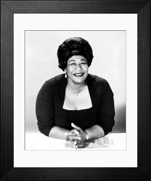 Framed Print : Ella Fitzgerald, ca. mid-1960s