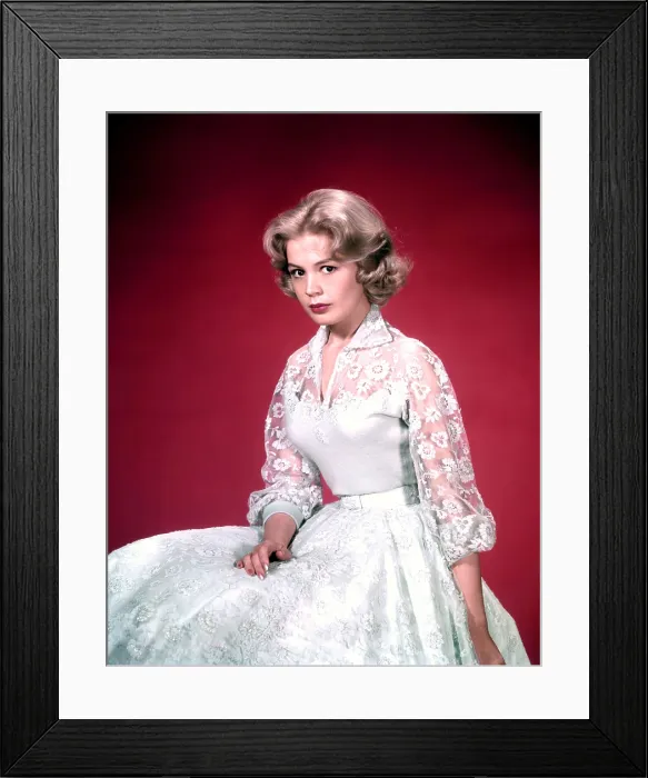 Framed Print : Sandra Dee, ca. 1950s