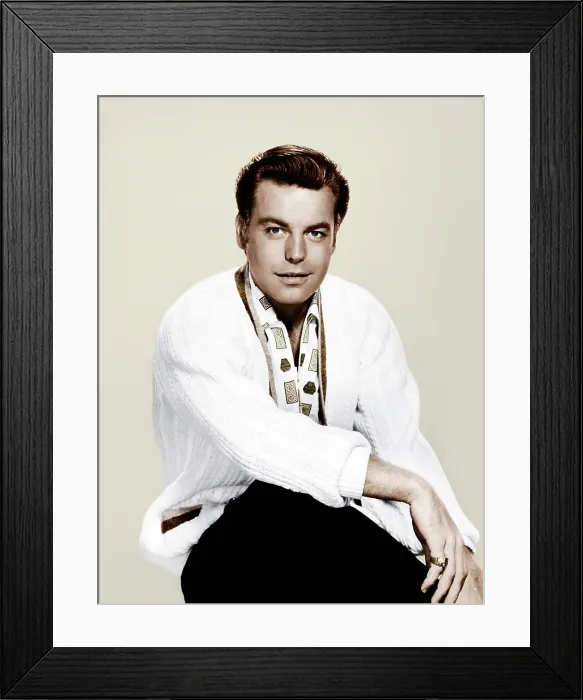 Framed Print : Robert Wagner, ca. 1950s Framed Print : Robert Wagner, ca. 1950s