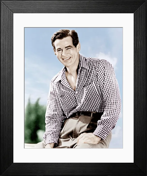 Framed Print : Robert Ryan, RKO Radio Pictures publicity shot, ca. early 1950s