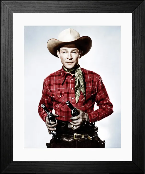 Framed Print : Roy Rogers, ca. 1940s