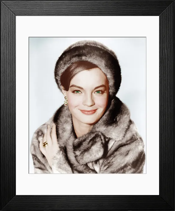 Framed Print : Romy Schneider, ca. 1960s Framed Print : Romy Schneider, ca. 1960s