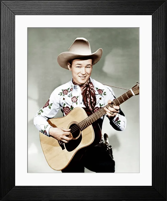 Framed Print : Roy Rogers, ca. 1940s