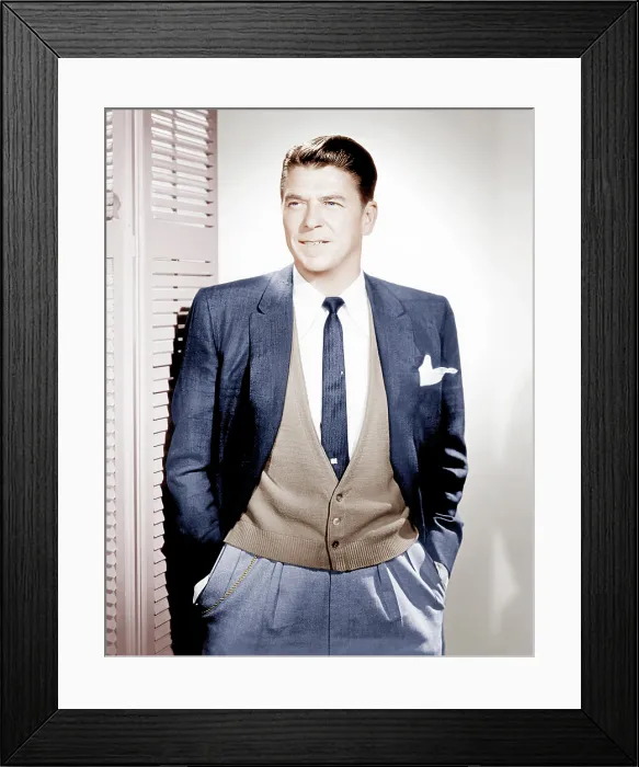Framed Print : Ronald Reagan, ca. 1950s