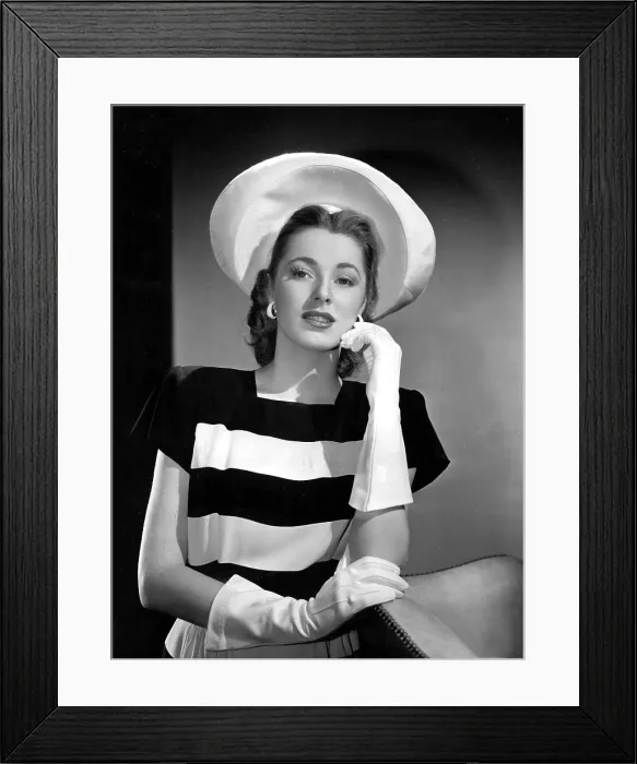 Framed Print : ELEANOR PARKER, 1945