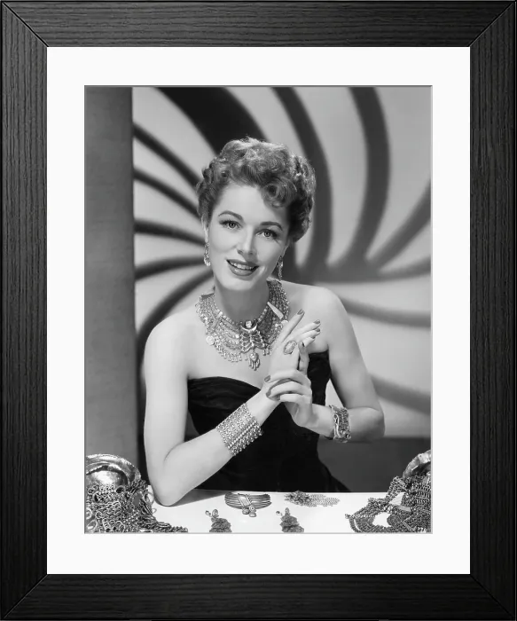 Framed Print : Eleanor Parker, ca.late 1940s
