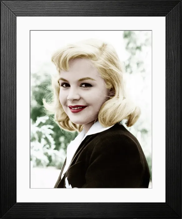 Framed Print : Sandra Dee, age 15, 1957