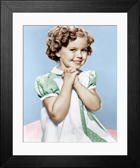 Framed Print : Shirley Temple, ca. 1936