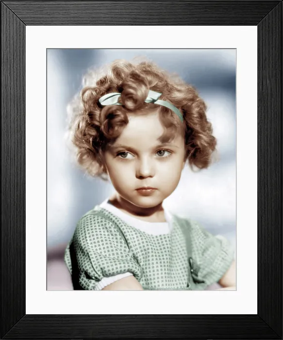 Framed Print : Shirley Temple, ca. 1934