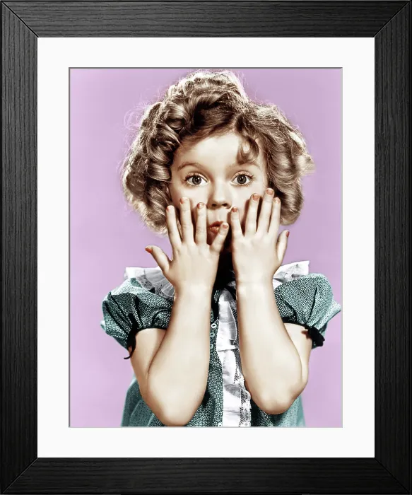 Framed Print : Shirley Temple, ca. 1934