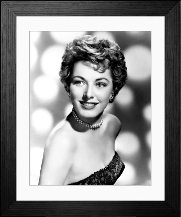 Framed Print : Eleanor Parker, ca. mid-1950s Framed Print : Eleanor Parker, ca. mid-1950s