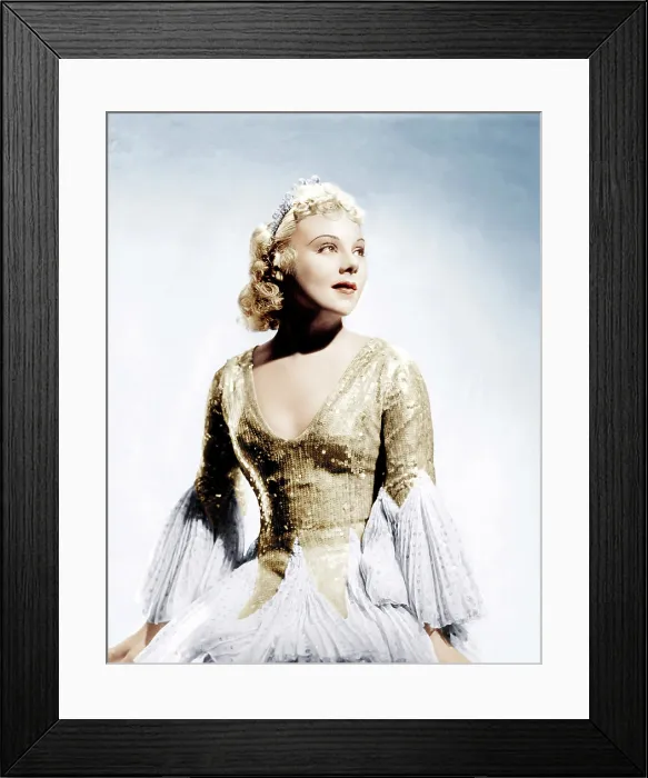 Framed Print : Sonja Henie, ca. 1937