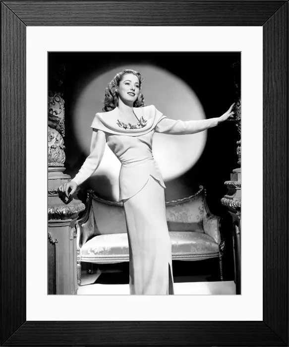 Framed Print : Eleanor Parker, ca. 1945 Framed Print : Eleanor Parker, ca. 1945