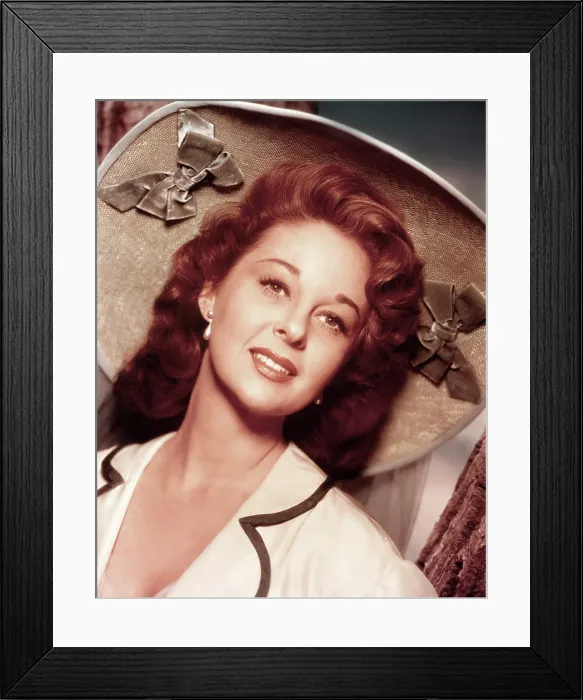 Framed Print : Susan Hayward, ca. late 1940s