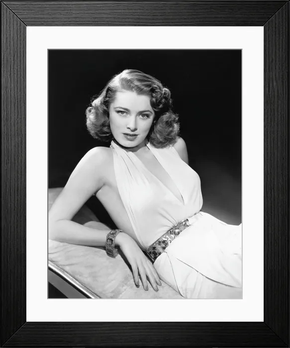 Framed Print : Eleanor Parker, 1946 Framed Print : Eleanor Parker, 1946