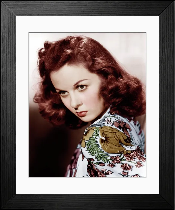 Framed Print : Susan Hayward, ca. 1940s