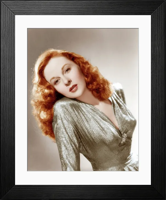 Framed Print : Susan Hayward, ca. early-mid-1940s