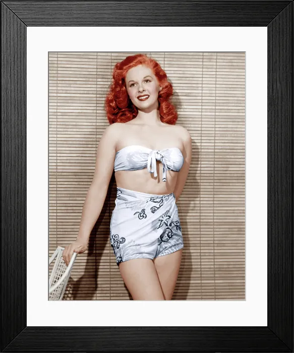Framed Print : Susan Hayward, ca. 1940s