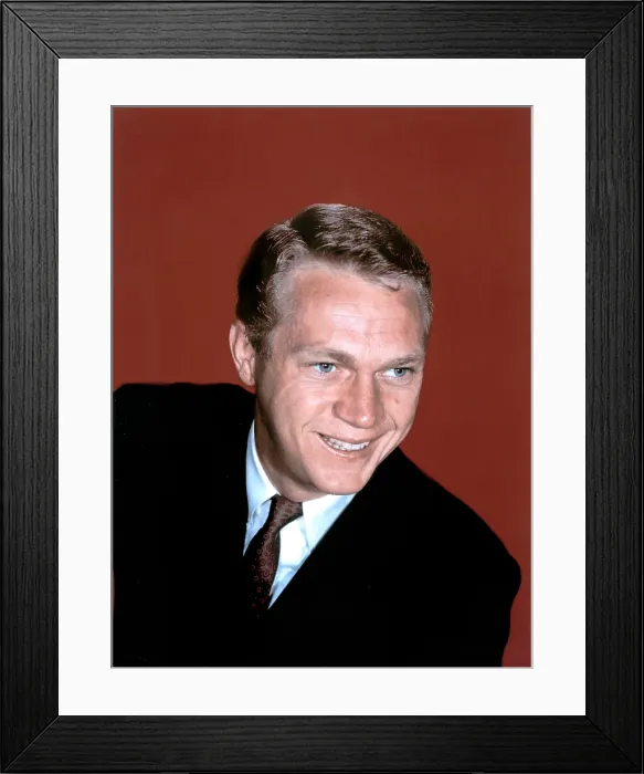 Framed Print : Steve McQueen, c. 1960s