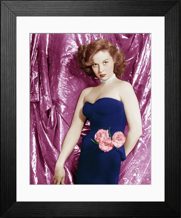 Framed Print : Susan Hayward, ca. 1940s