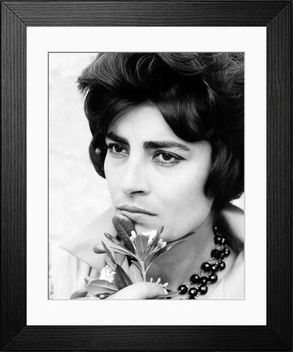 Framed Print : Irene Papas, 1961 Framed Print : Irene Papas, 1961