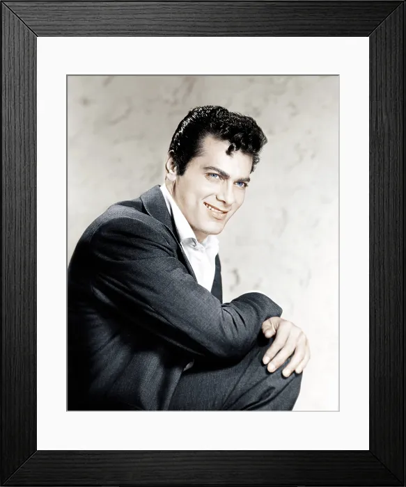 Framed Print : Tony Curtis, ca. 1955