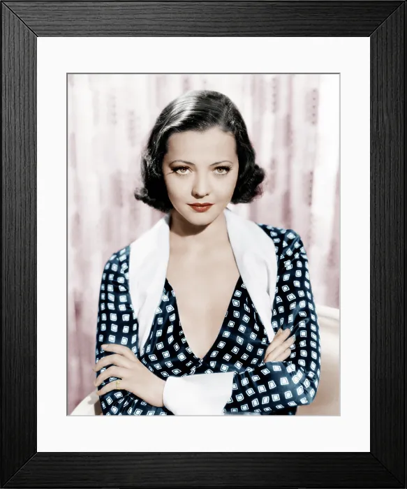 Framed Print : Sylvia Sidney, ca. 1935