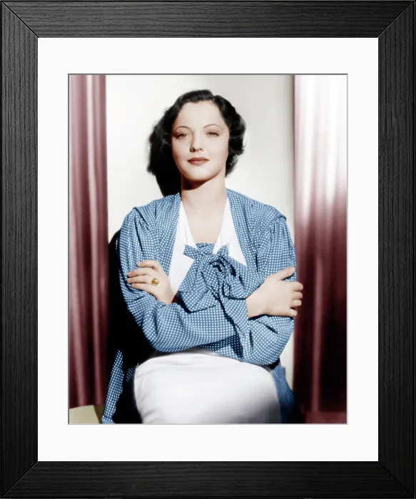 Framed Print : Sylvia Sidney, ca. 1933