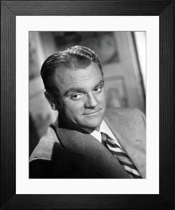 Framed Print : JAMES CAGNEY, portrait, 1940s Framed Print : JAMES CAGNEY, portrait, 1940s