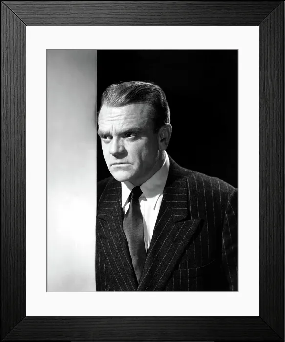 Framed Print : JAMES CAGNEY, portrait, 1950s Framed Print : JAMES CAGNEY, portrait, 1950s