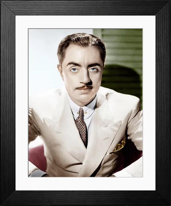Framed Print : William Powell, 1935 Framed Print : William Powell, 1935