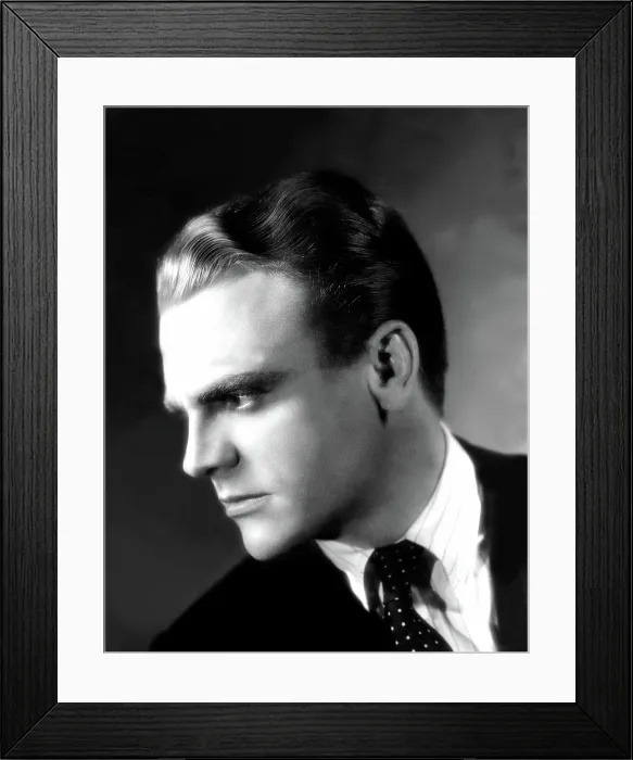 Framed Print : JAMES CAGNEY, Warner Brothers, March 2, 1933 Framed Print : JAMES CAGNEY, Warner Brothers, March 2, 1933