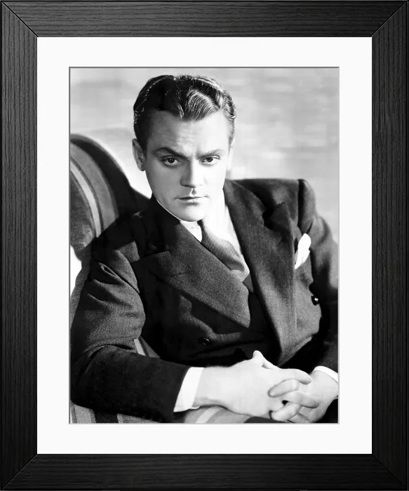 Framed Print : James Cagney, 1930's portrait Framed Print : James Cagney, 1930's portrait