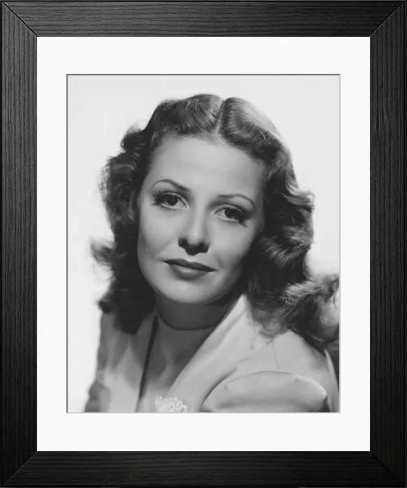 Framed Print : Janis Carter, 1942