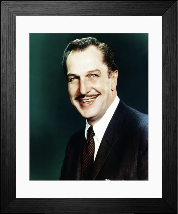 Framed Print : Vincent Price, ca. 1950s