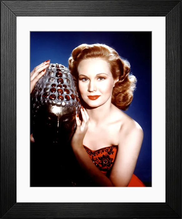 Framed Print : Virginia Mayo, portrait ca. 1940s