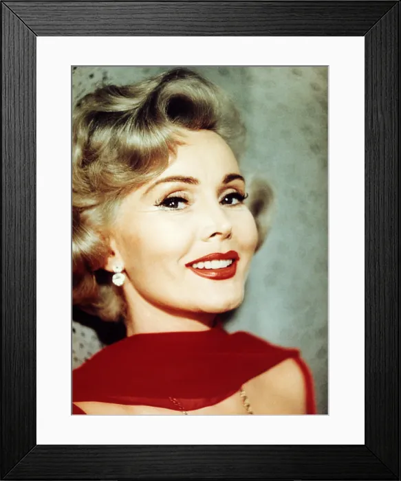 Framed Print : Zsa Zsa Gabor, ca. 1958