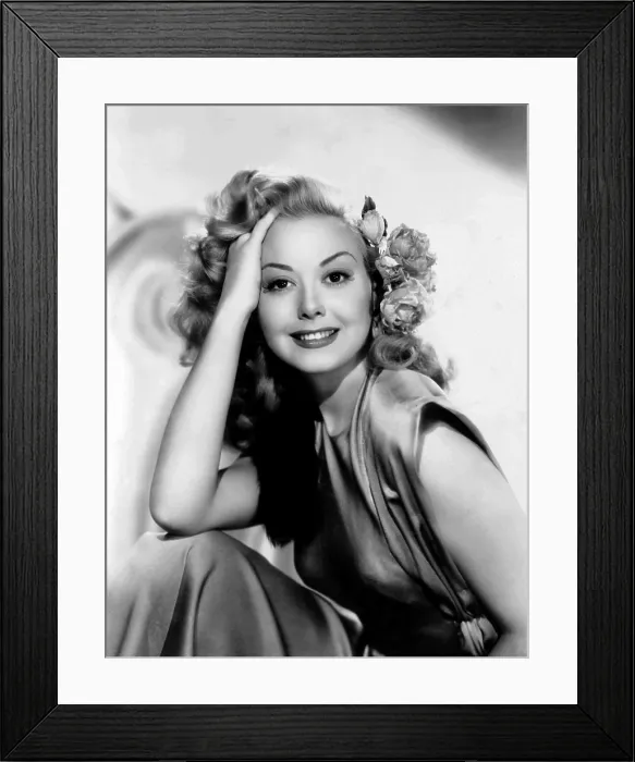 Framed Print : Adele Mara, ca. 1940s