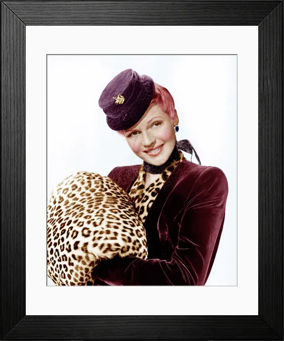 Framed Print : Rita Hayworth, ca. 1940s Framed Print : Rita Hayworth, ca. 1940s