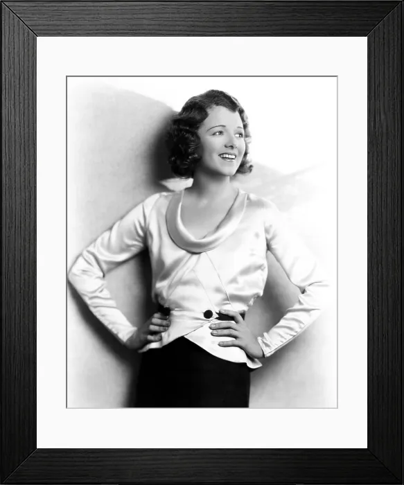 Framed Print : Janet Gaynor, 1938 Framed Print : Janet Gaynor, 1938