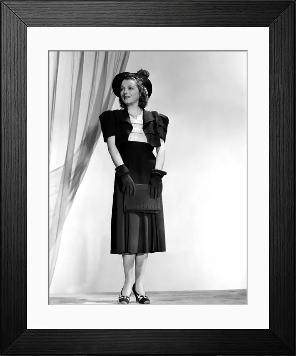 Framed Print : Janet Gaynor, 1938 Framed Print : Janet Gaynor, 1938