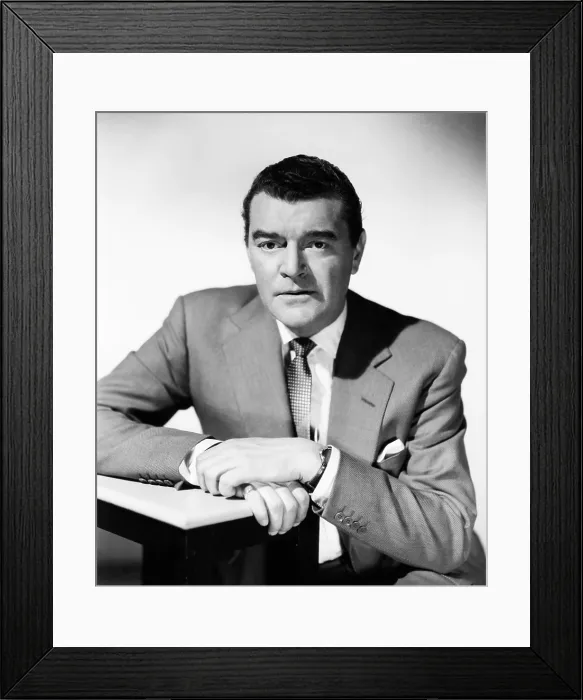 Framed Print : Jack Hawkins, 1957 Framed Print : Jack Hawkins, 1957