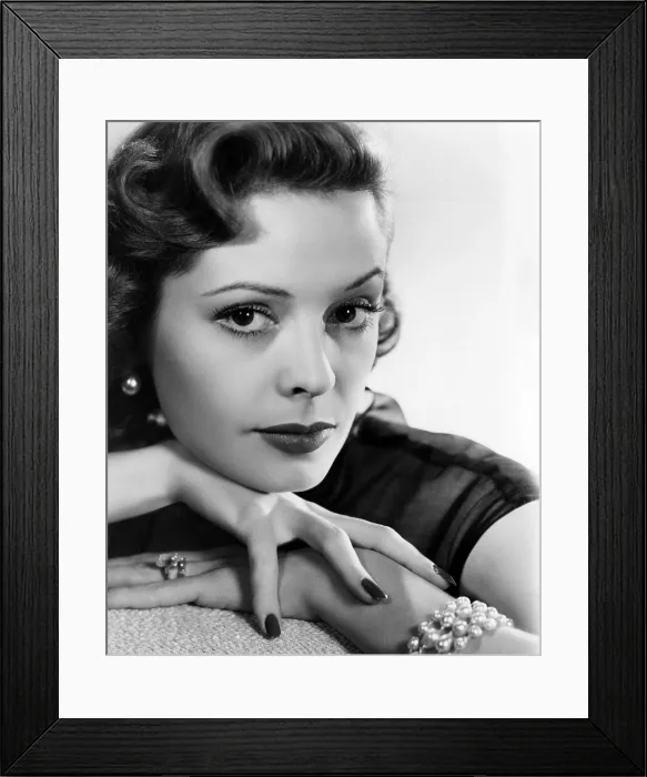 Framed Print : Jane Greer, 1950s