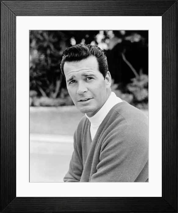 Framed Print : James Garner, ca. mid-1960s Framed Print : James Garner, ca. mid-1960s