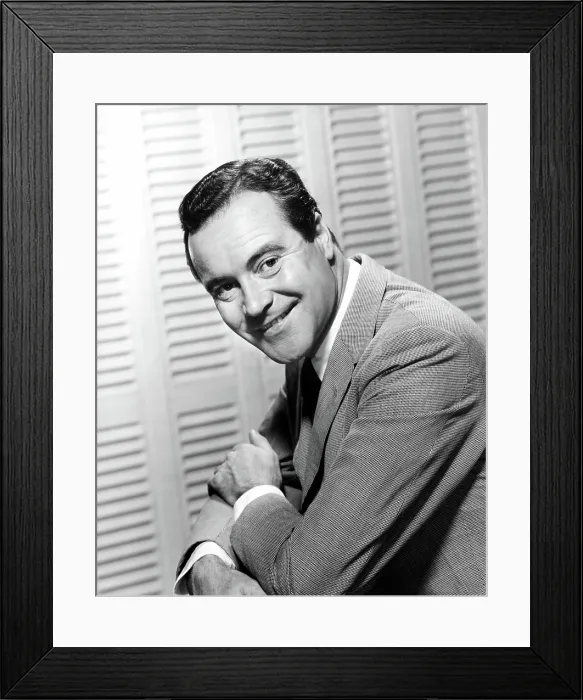 Framed Print : Jack Lemmon, portrait, undated Framed Print : Jack Lemmon, portrait, undated