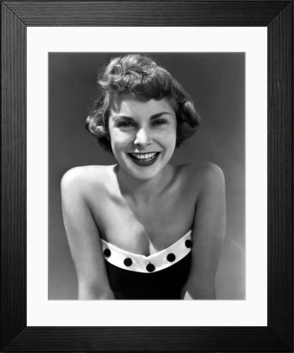 Framed Print : Janet Leigh in swimsuit by Catalina