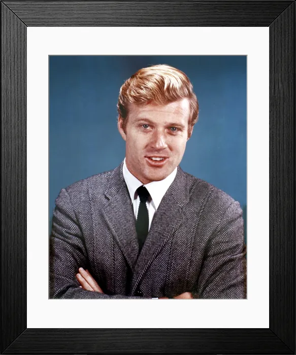 Framed Print : Robert Redford in the 1960s